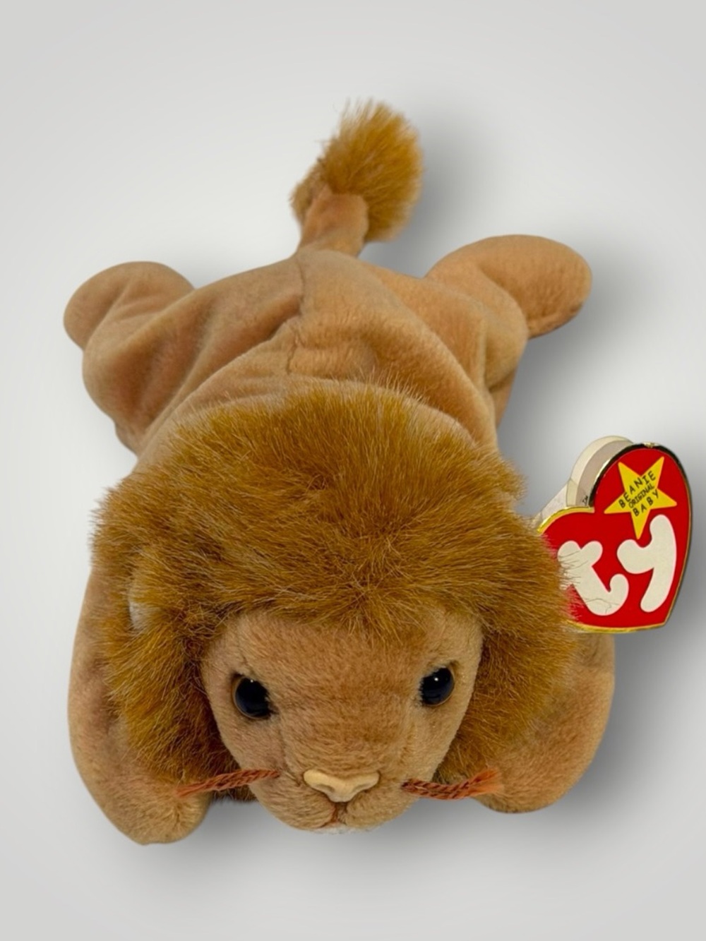 🎁4/$25🎁 Roary Retired Beanie Baby Lion